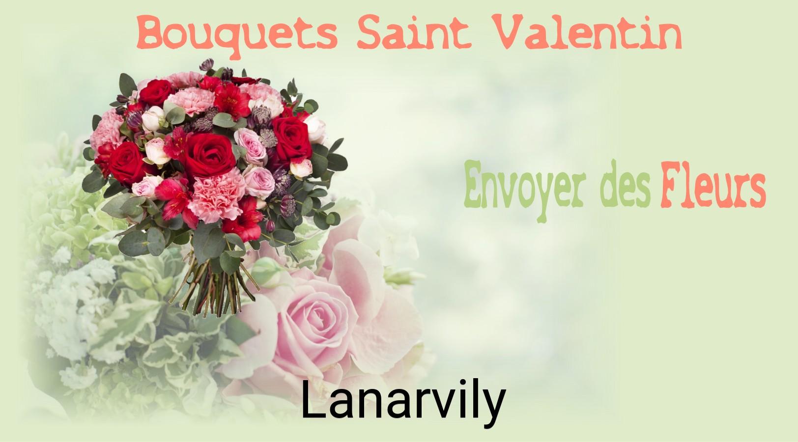Roses de Saint-Valentin livrées à Lanarvily